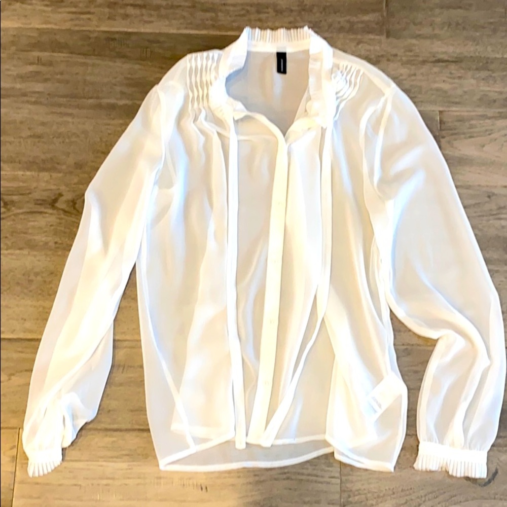Frill detailed blouse